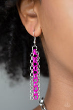 Load image into Gallery viewer, Color Bomb - Paparazzi - Pink and Silver Chain Necklace